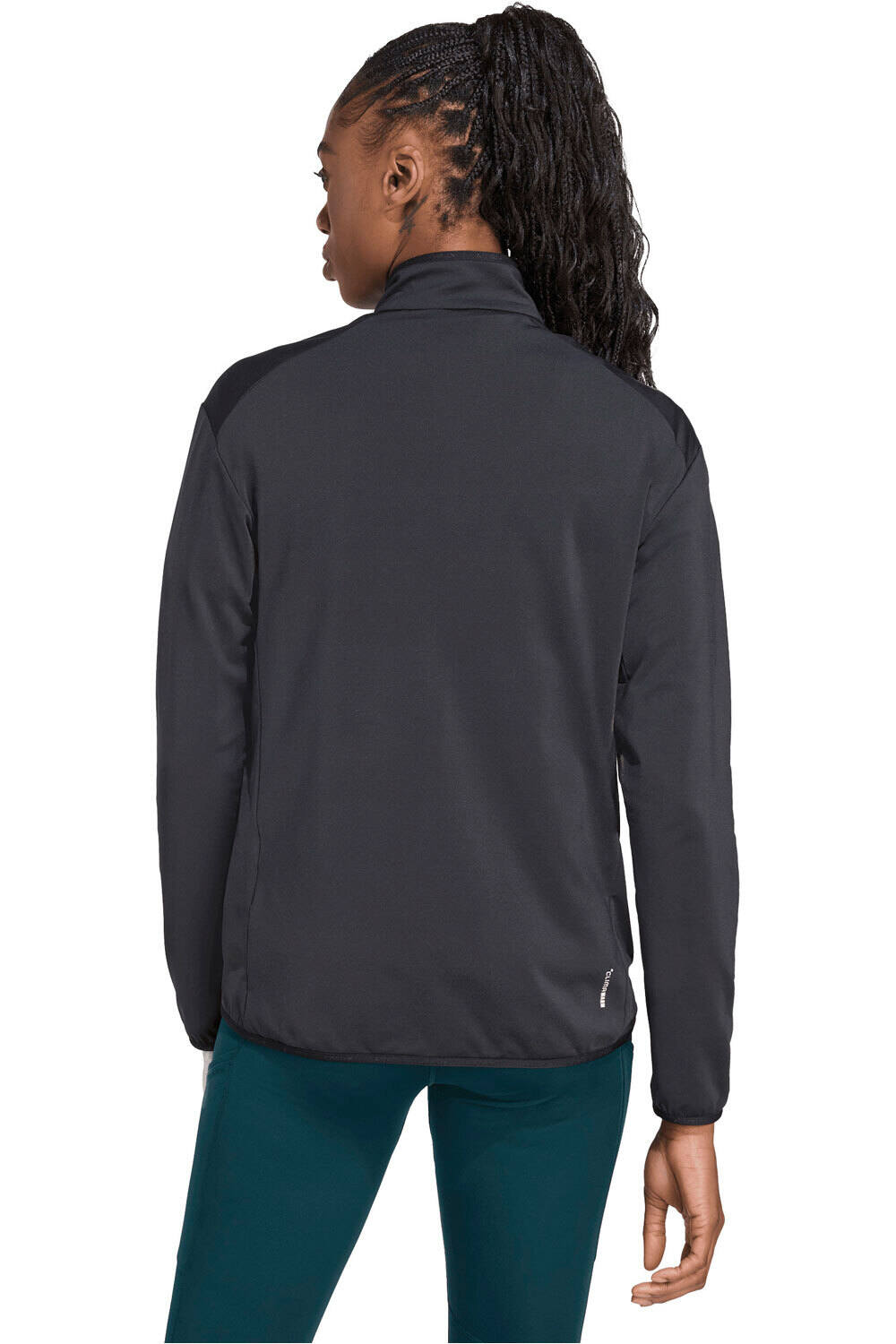 adidas forro polar mujer W MT CW T FZ FL vista trasera