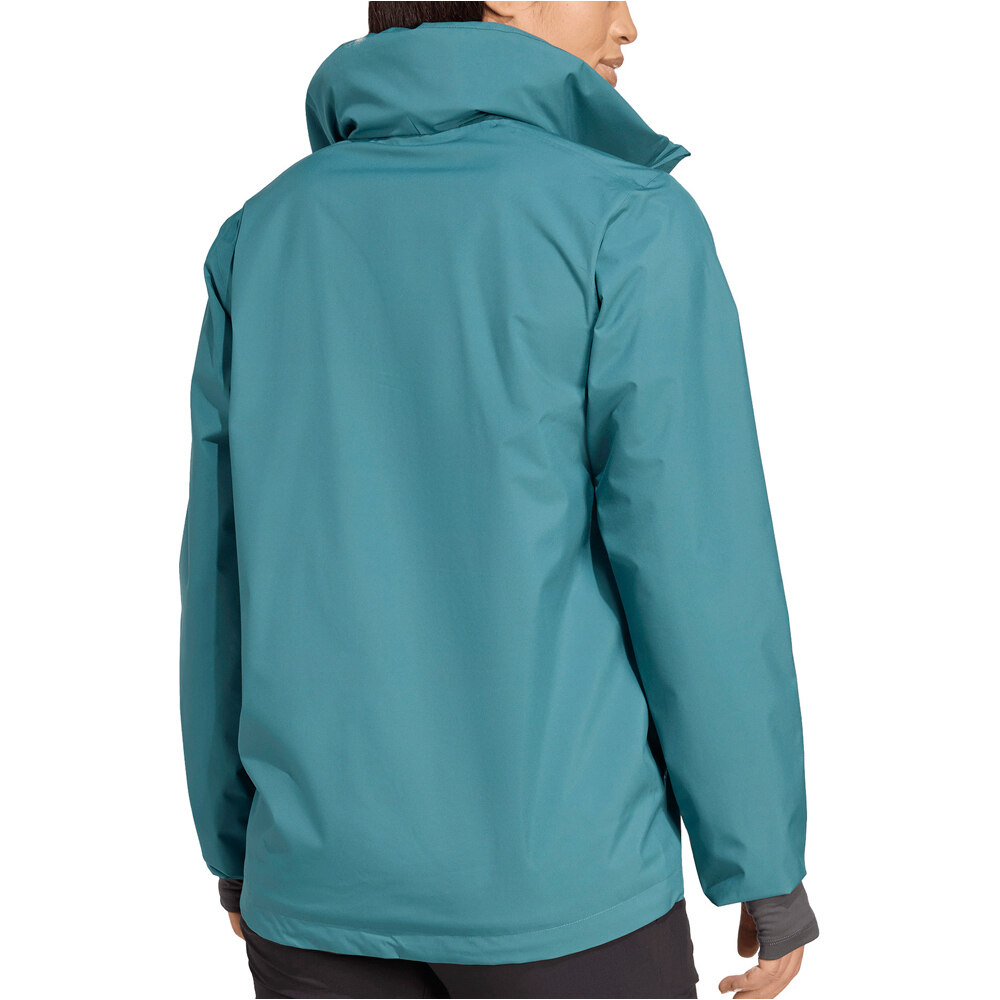 adidas forro polar mujer W MT ESS 2L R J vista trasera