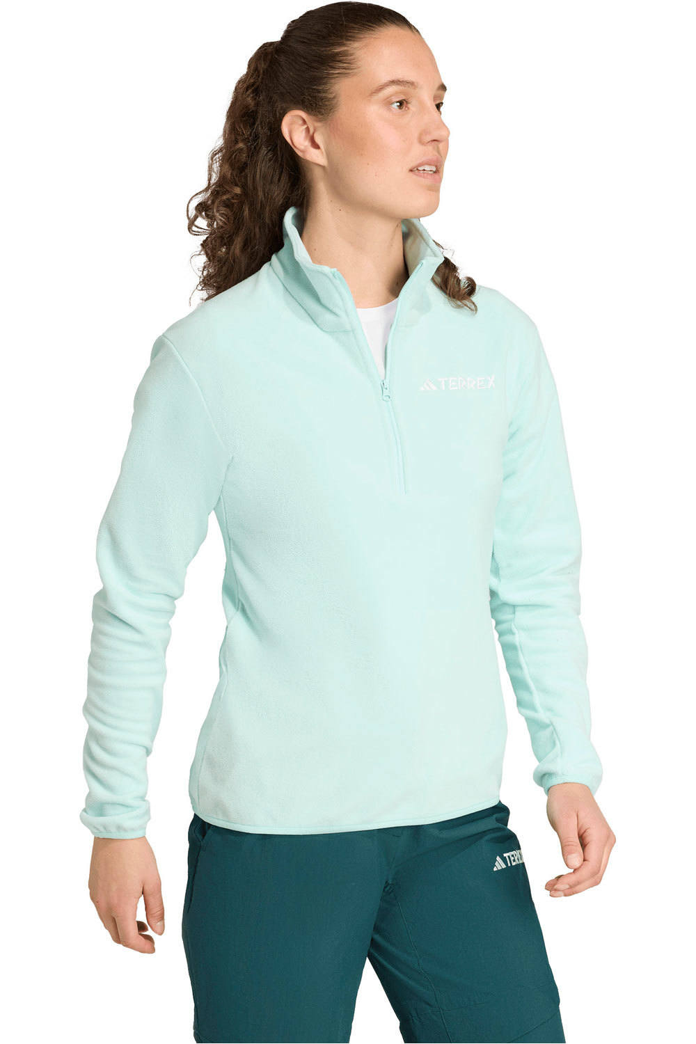 adidas forro polar mujer W MT ESS HZ FL vista detalle