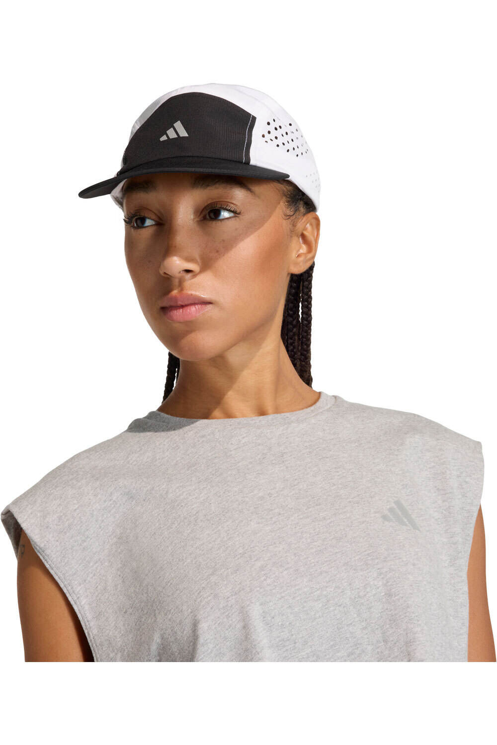 adidas gorra running ESTAMPADA RUN CLIMACOOL vista frontal