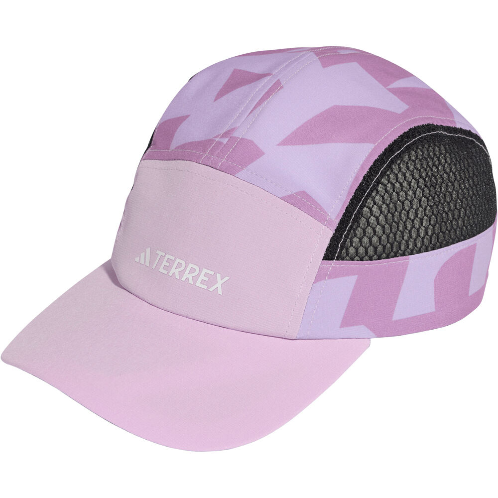 adidas gorra running TERREX CLIMACOOL 5-PANEL GRAPHIC vista frontal