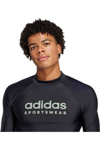 adidas lycra surf manga larga hombre manga larga Rash Guard 03