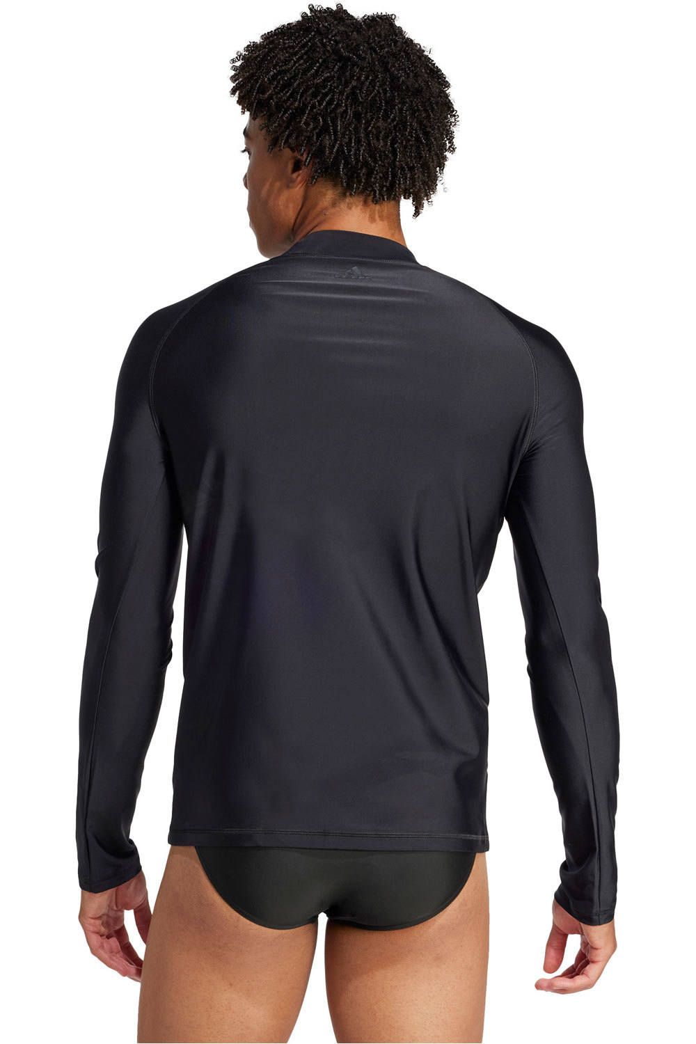 adidas lycra surf manga larga hombre manga larga Rash Guard vista trasera