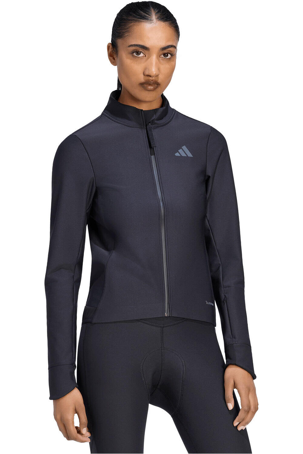 adidas maillot manga larga mujer MAILLOT CM CYC W vista frontal