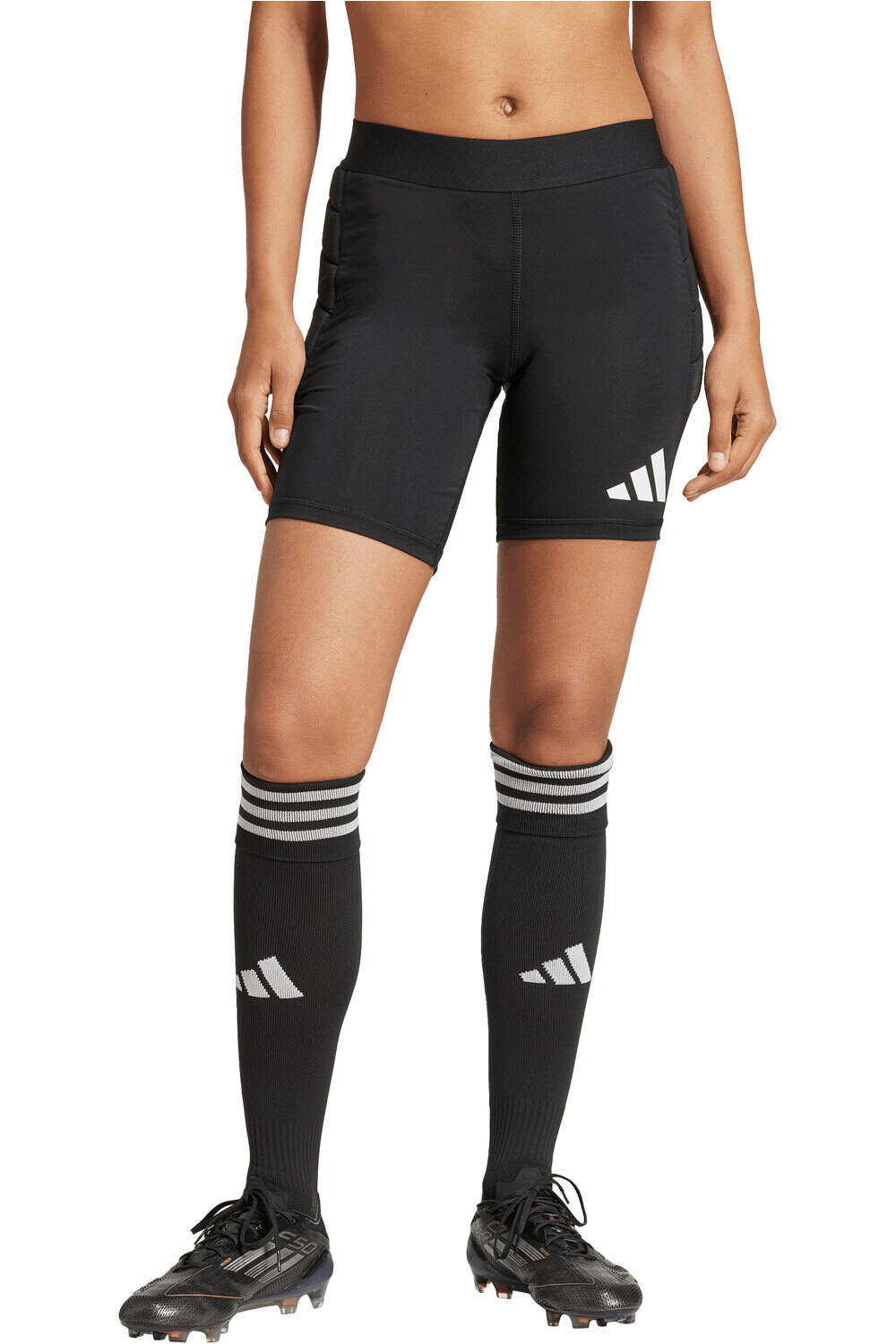 adidas Malla Corta Mujer SQUADRA 25 PADDED vista frontal