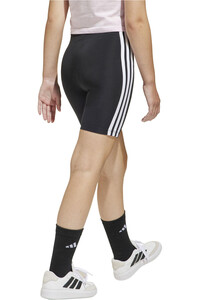 adidas malla corta niña JG 3S SH LEG vista trasera