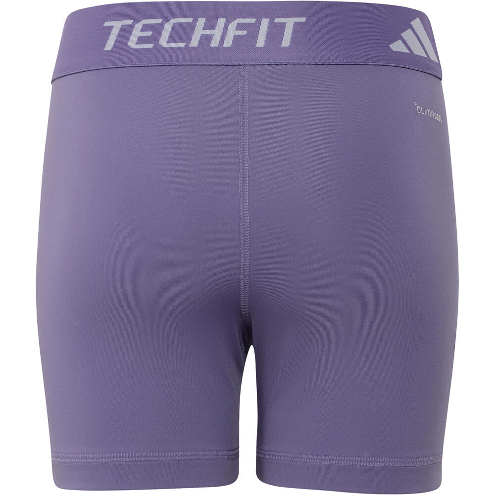 adidas malla corta niña MALLAS CORTAS TECHFIT vista trasera