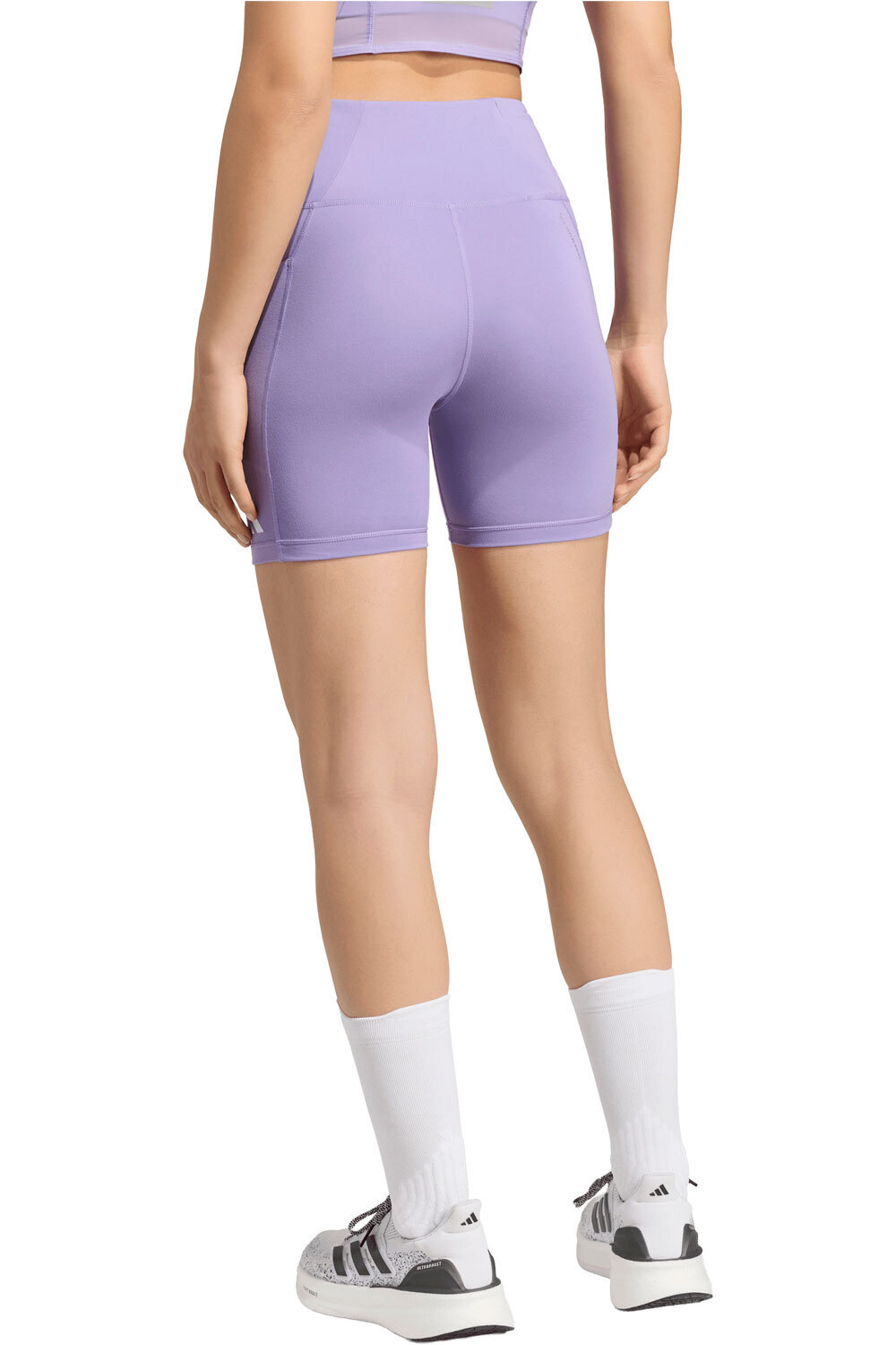 adidas malla corta running mujer ADI365 CLIMACOOL vista trasera