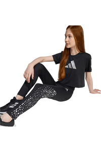 adidas malla larga niña GLAM PRINT vista detalle