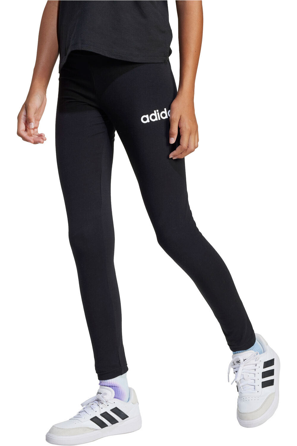 adidas malla larga niña JG LIN LEG 230 vista frontal