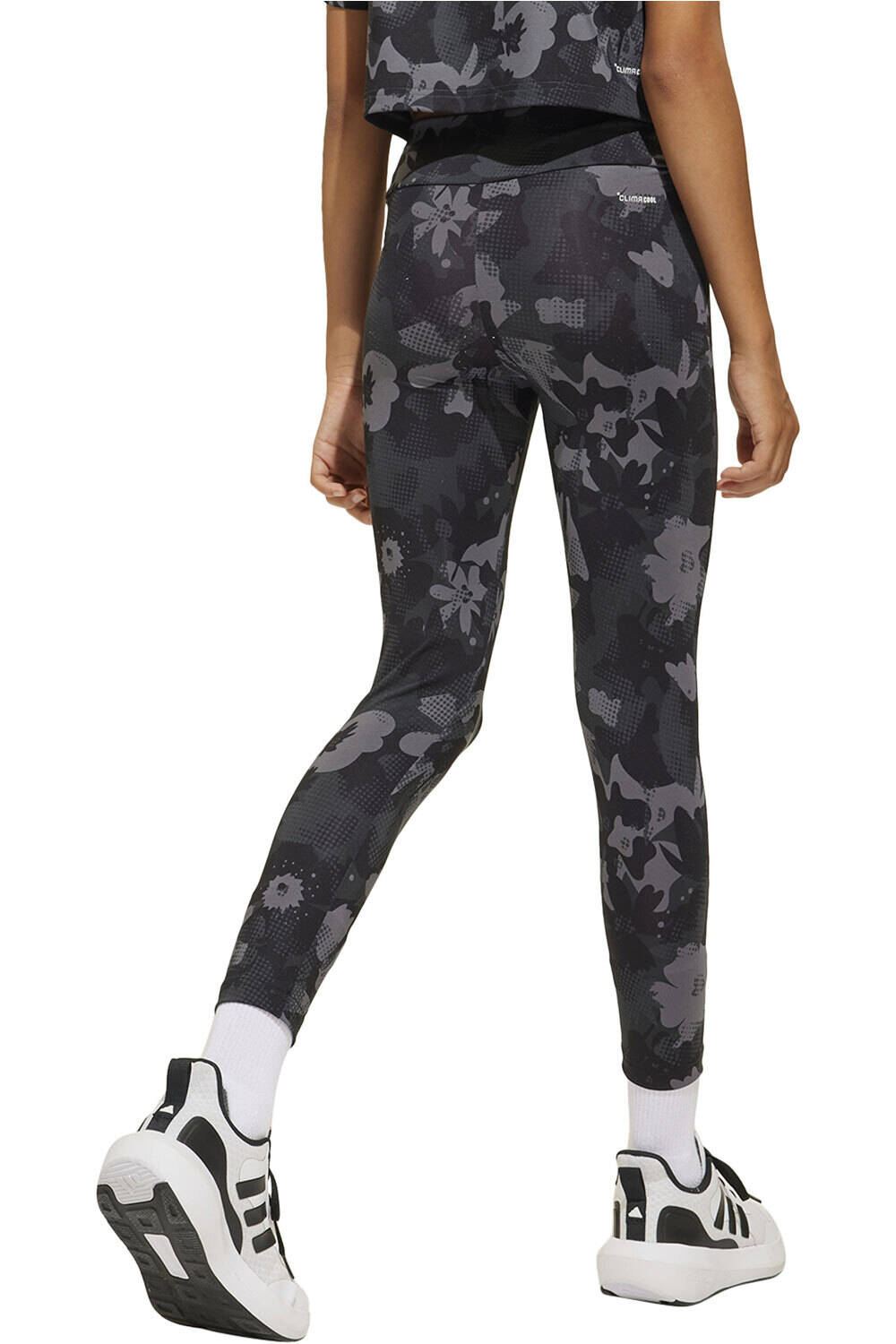 adidas malla larga niña JG TR-ES FL  LE vista trasera