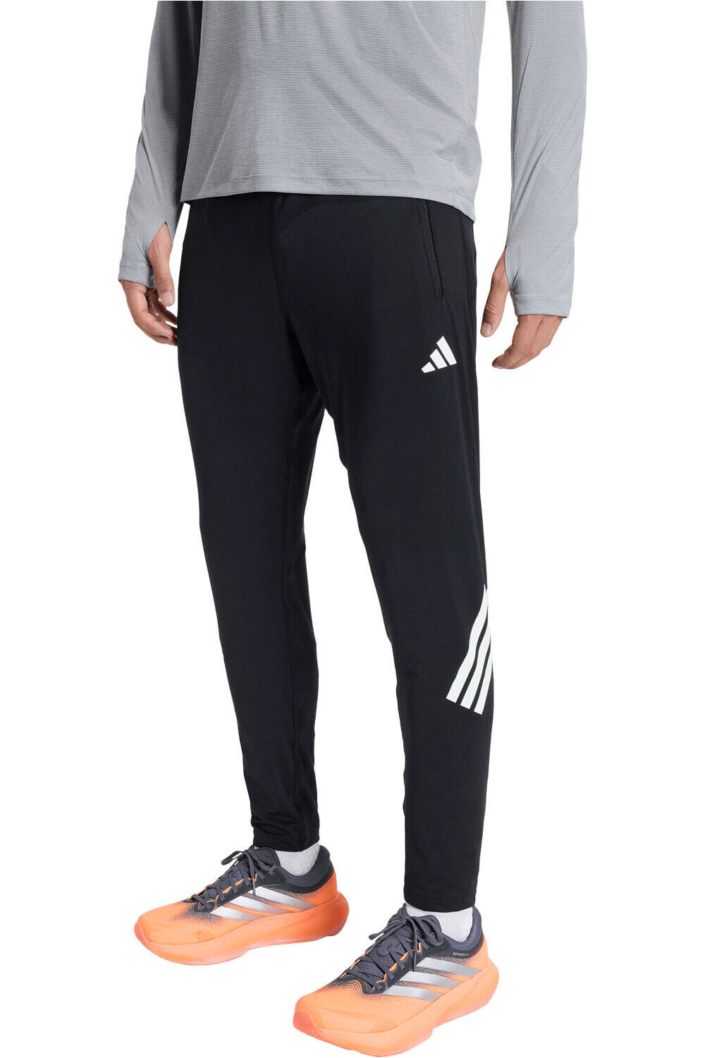 adidas malla larga running hombre ADI365 ICONIC vista frontal