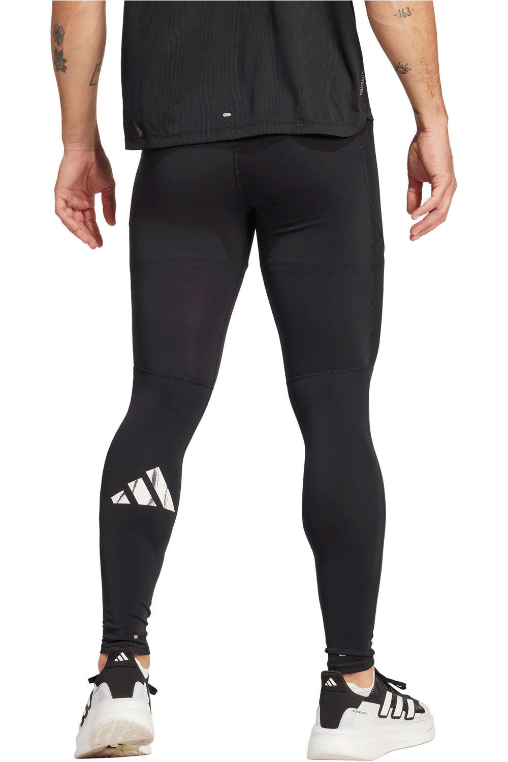 adidas malla larga running hombre RUN IT TIGHT vista trasera