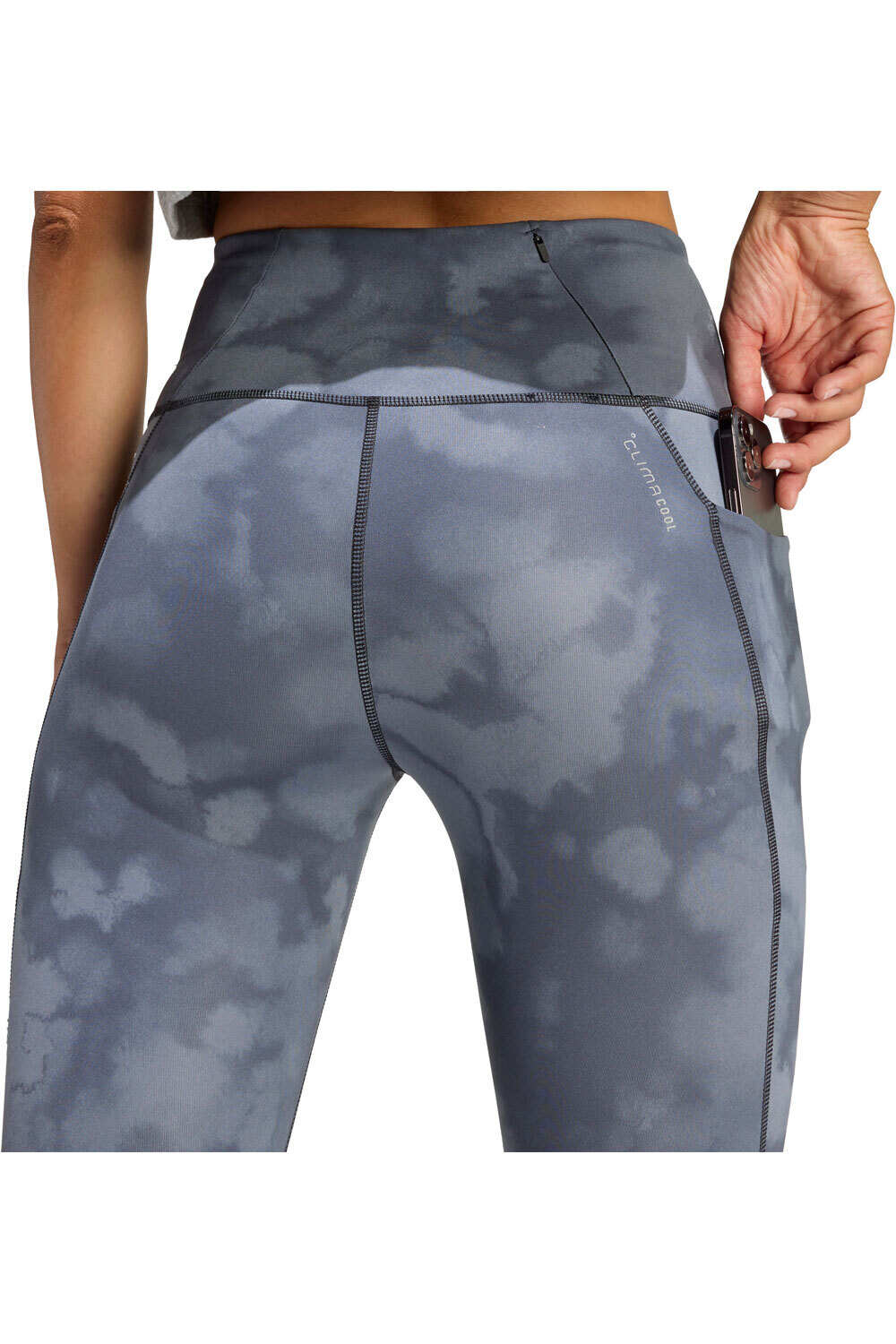 adidas malla larga running mujer 7/8 ADI365 CLIMACOOL AOP 03