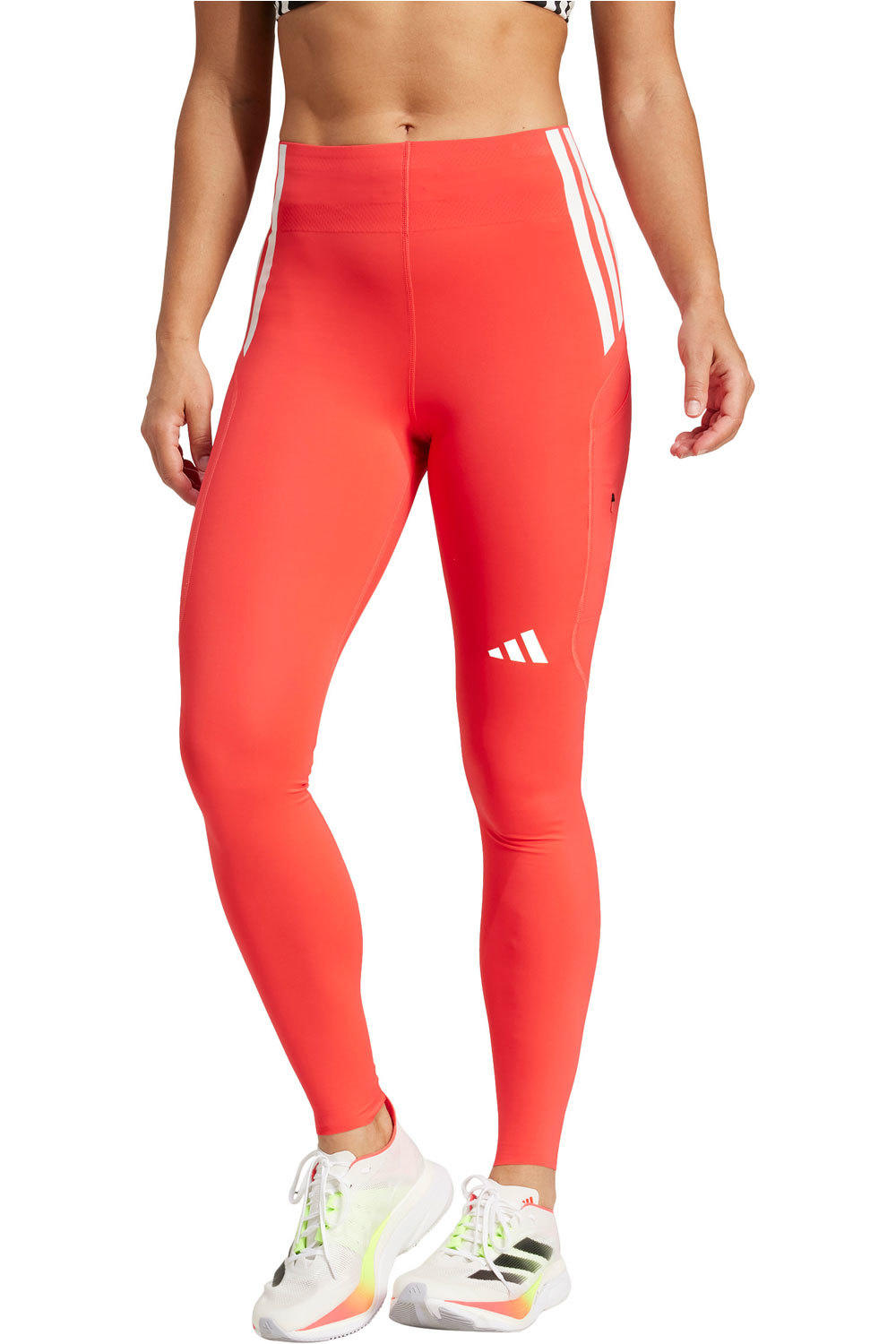 adidas malla larga running mujer Mallas largas Adizero vista frontal