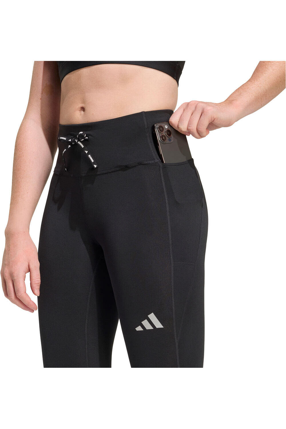 adidas malla larga running mujer Run Ess 1/1 L vista detalle