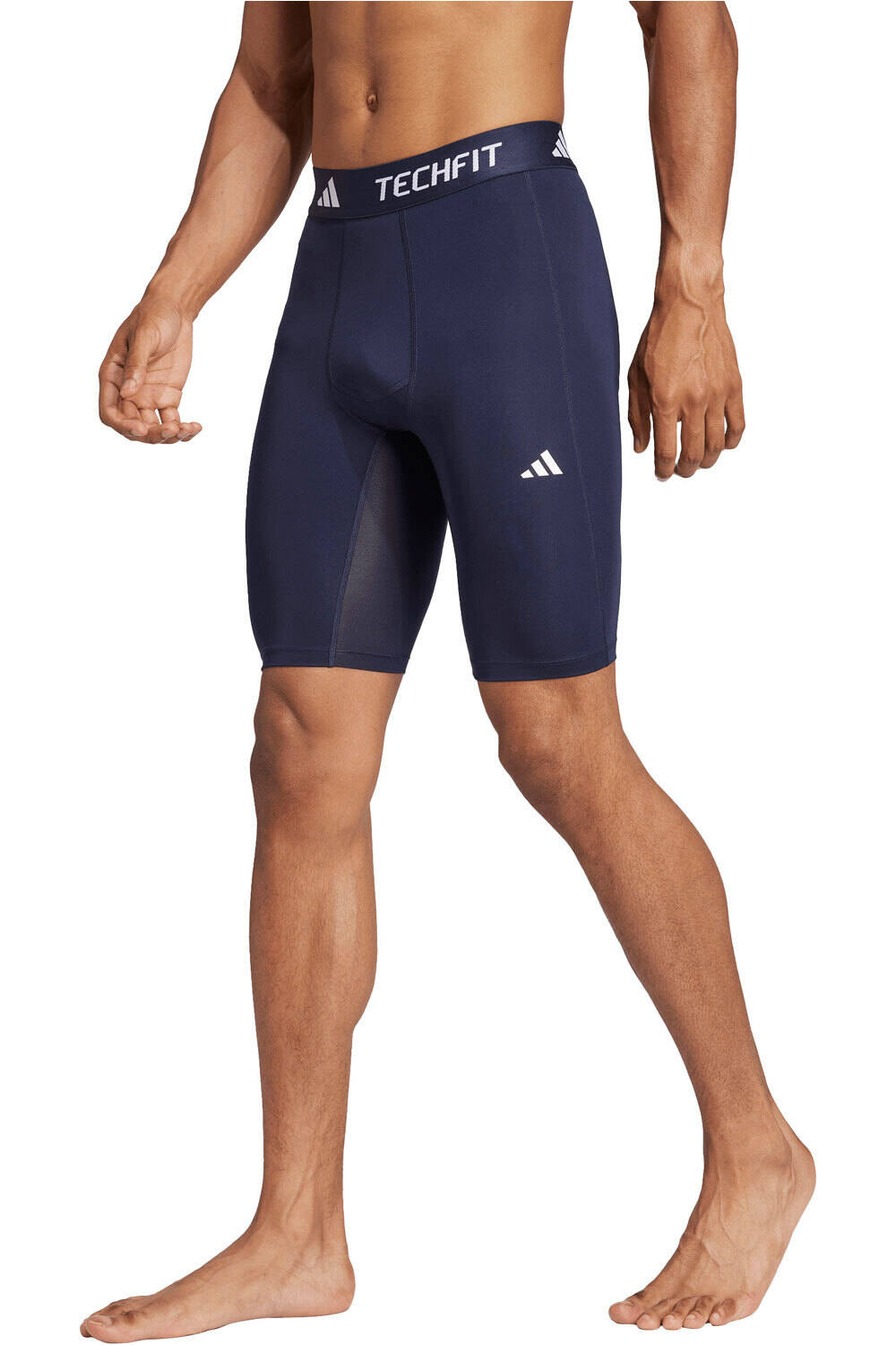 adidas mallas cortas fitness hombre TECHFIT COMPRESSION TRAINING vista frontal