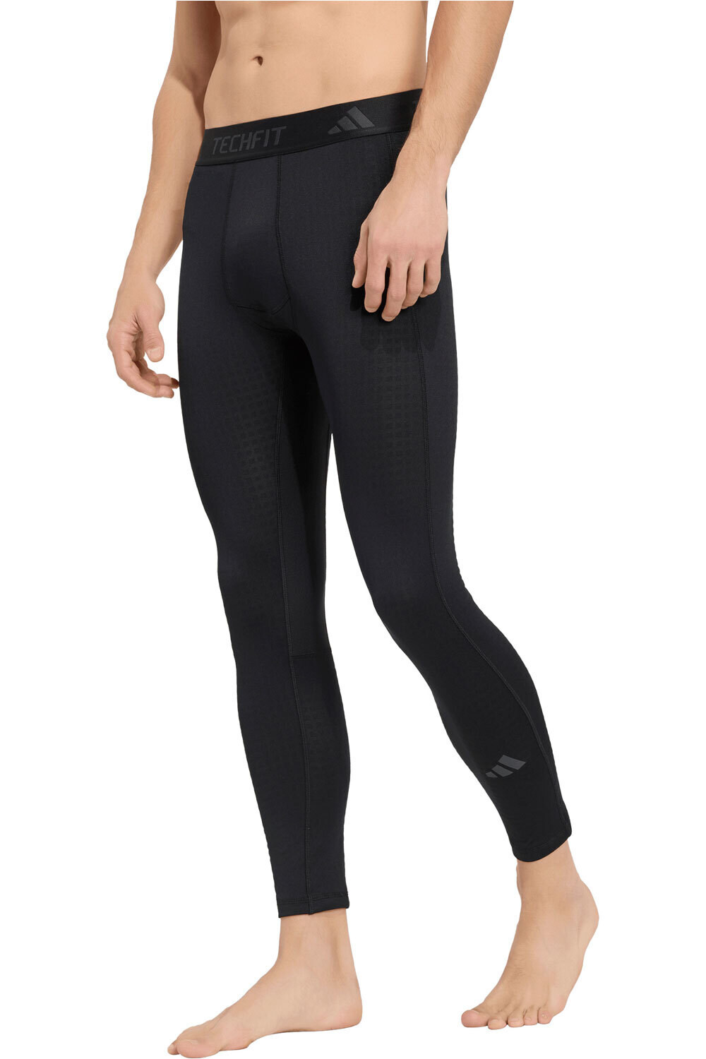 adidas mallas largas fitness hombre TECHFIT CLIMAWARM vista frontal