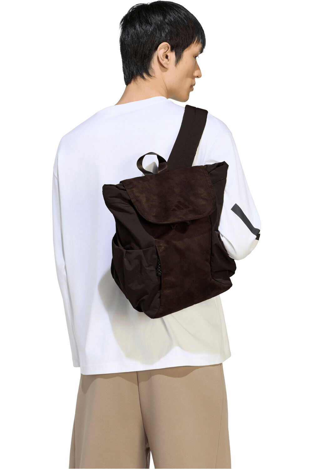 adidas mochila deporte Mochila con solapa Soft Lux vista frontal
