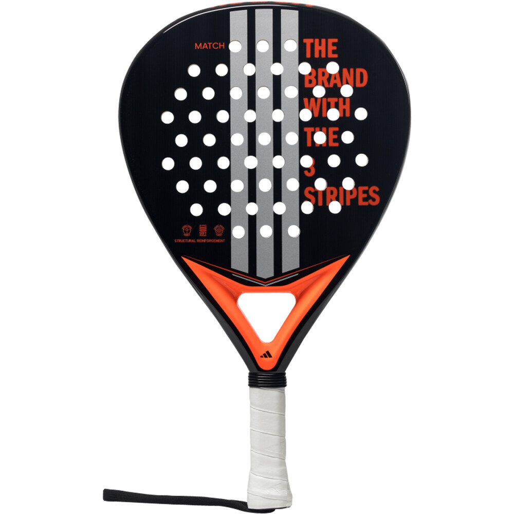 ADIDAS PADEL pala pádel adulto ADIDAS MATCH BLACK 3.4 vista frontal