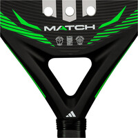 ADIDAS PADEL pala pádel adulto ADIDAS MATCH BLACK LIME 05