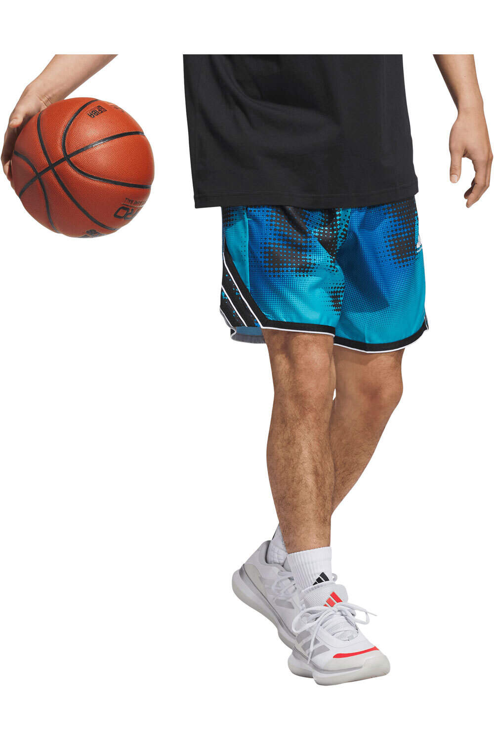 adidas pantalón baloncesto CRAZY LITE AOP vista detalle