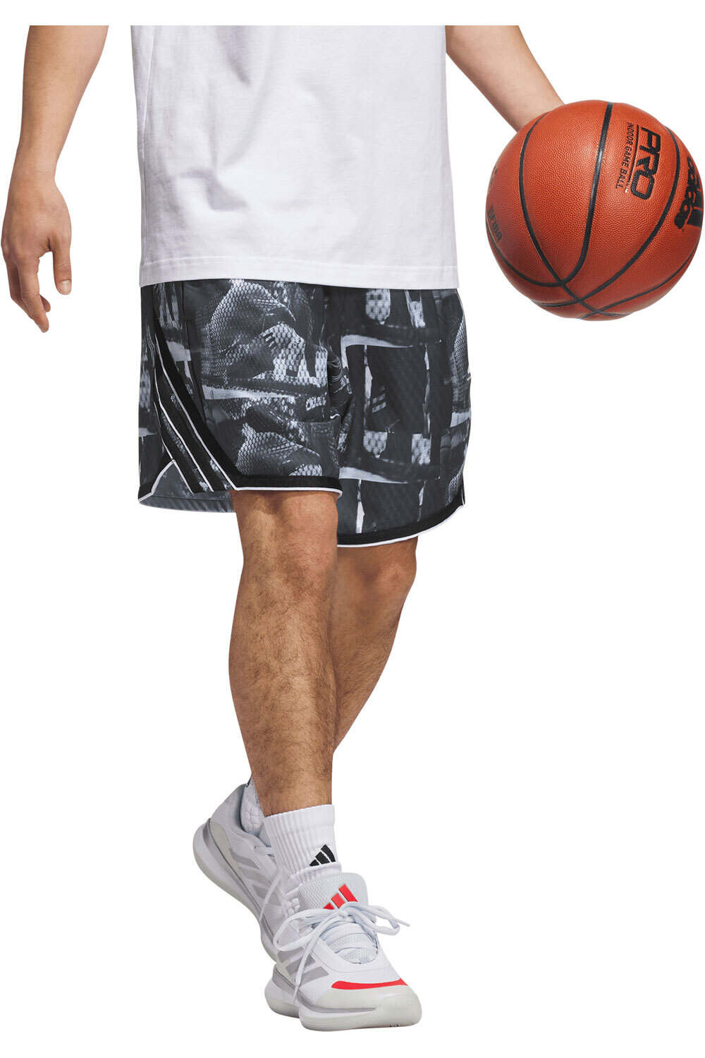 adidas pantalón baloncesto CRAZY LITE AOP vista detalle