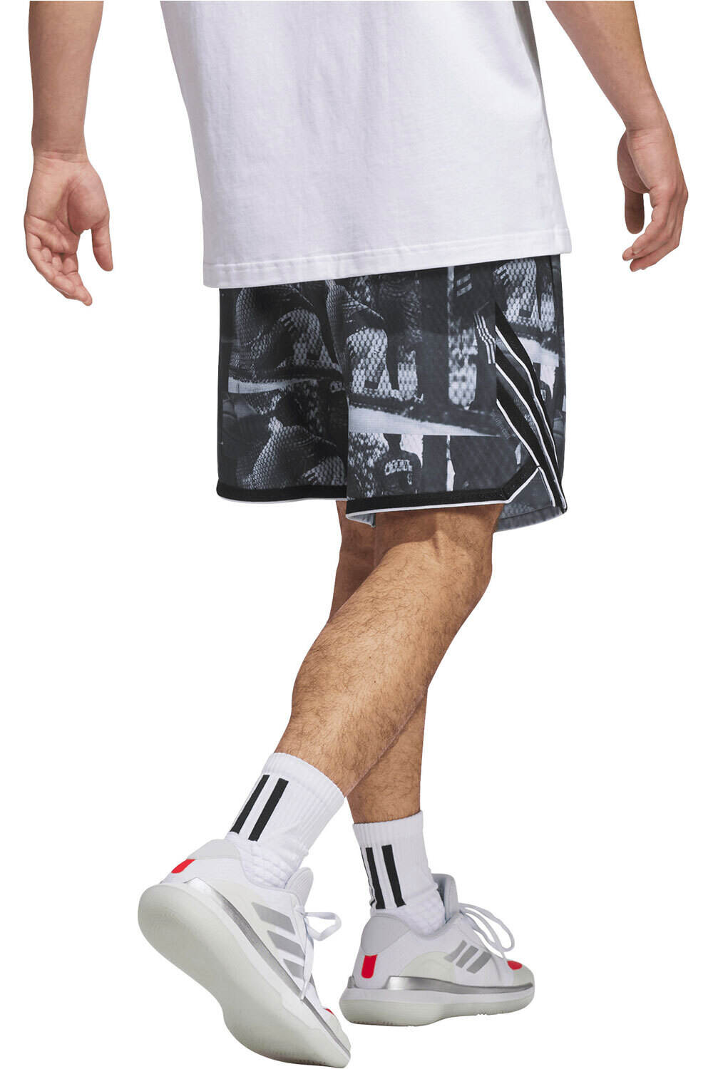 adidas pantalón baloncesto CRAZY LITE AOP vista trasera