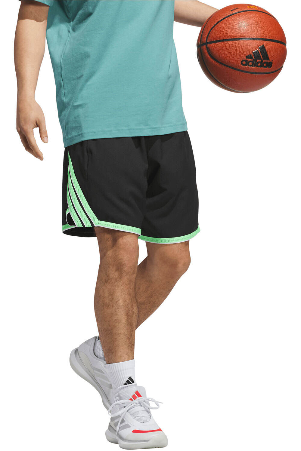 adidas pantalón baloncesto CRAZY LITE vista detalle