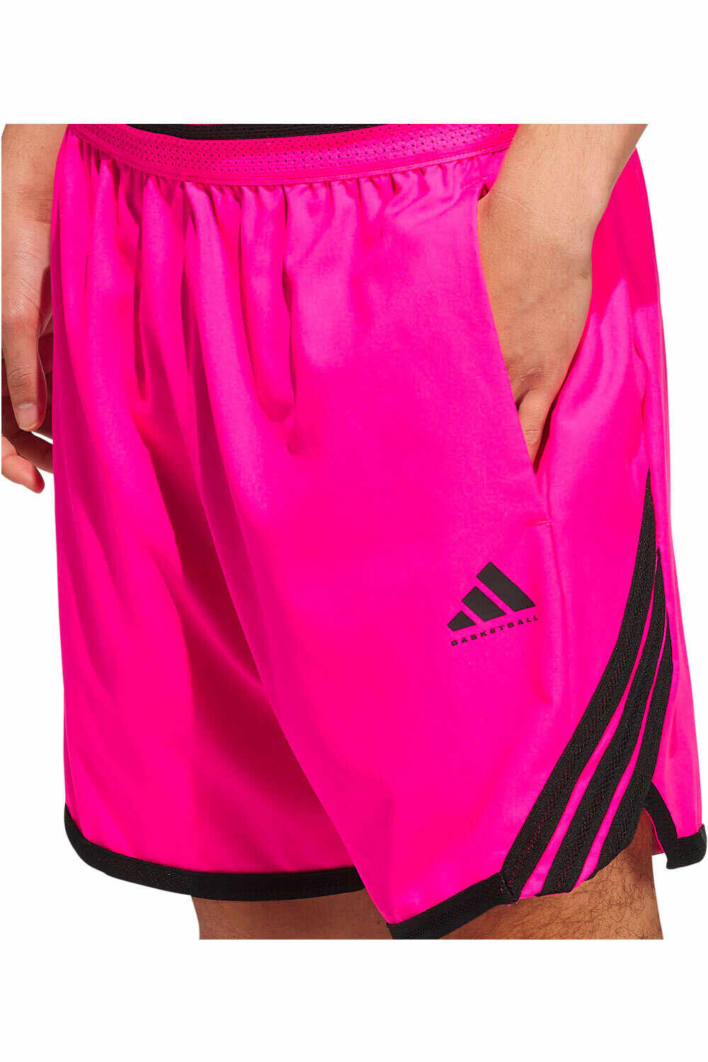 adidas pantalón baloncesto CRAZY LITE vista frontal