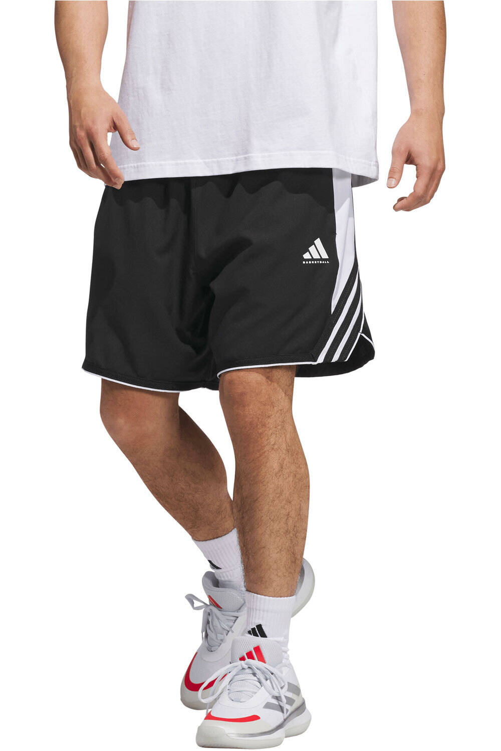 adidas pantalón baloncesto CRAZY LITE vista frontal
