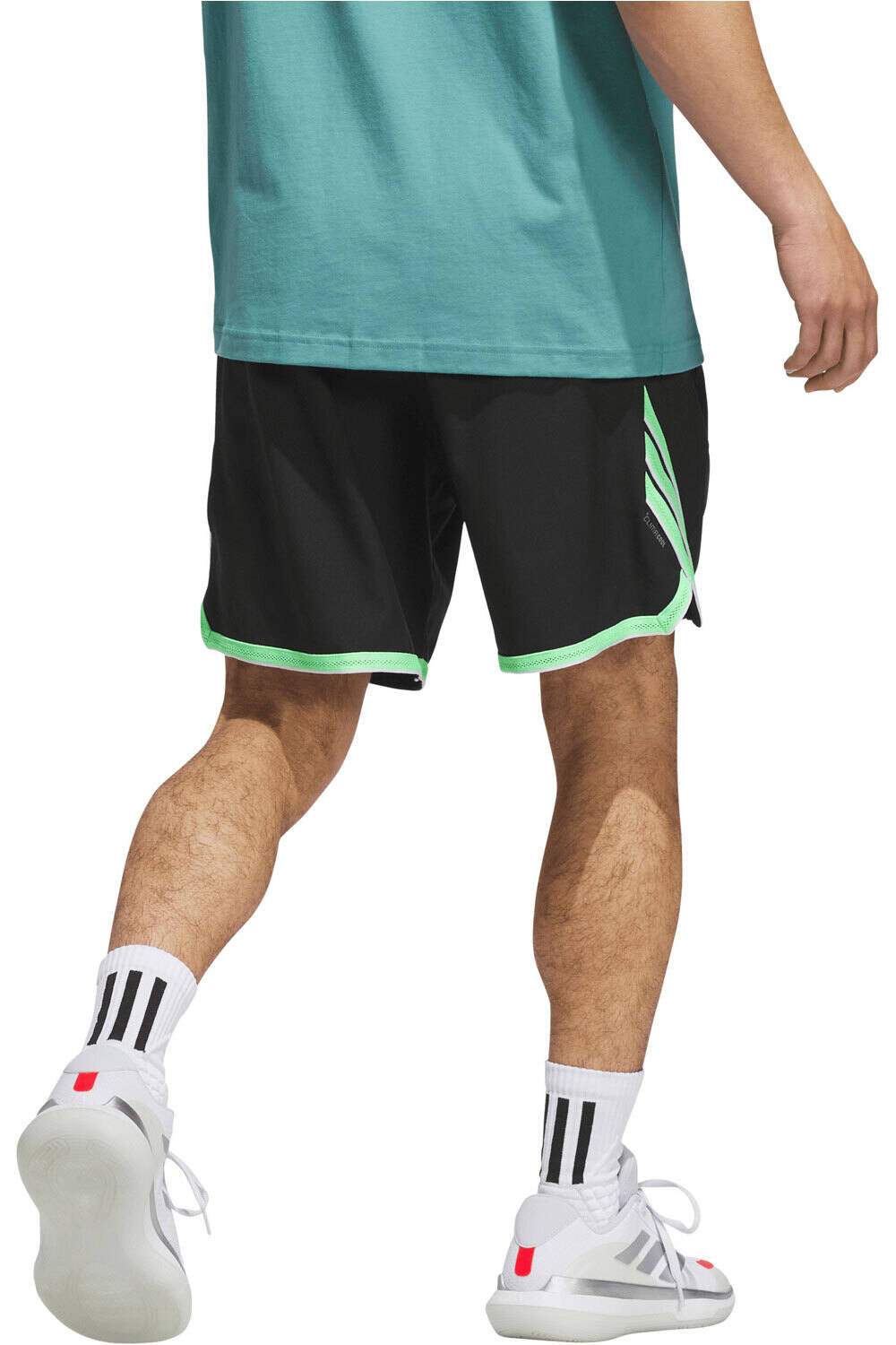 adidas pantalón baloncesto CRAZY LITE vista trasera