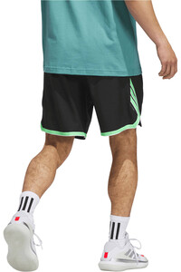 adidas pantalón baloncesto CRAZY LITE vista trasera