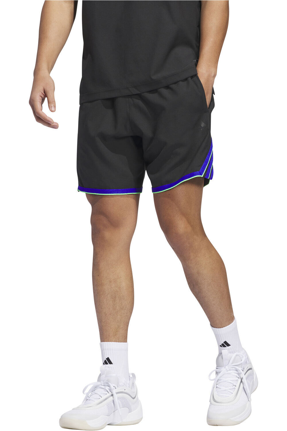 adidas pantalón baloncesto CRAZYLITE SHORT vista frontal