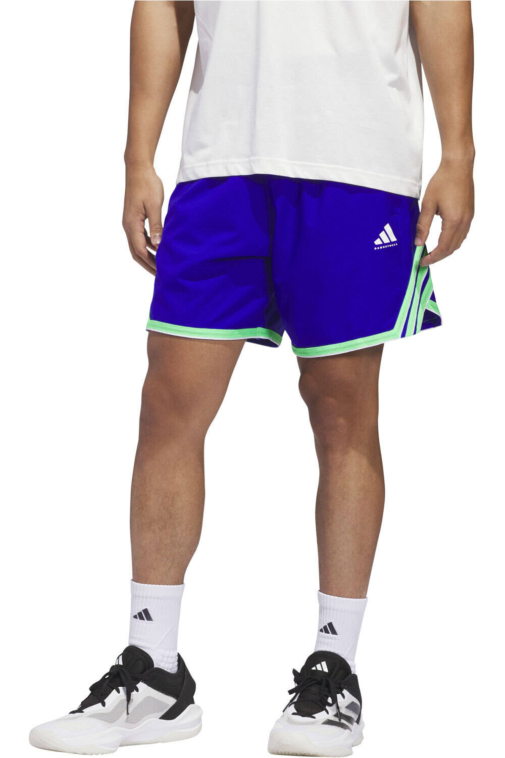 adidas pantalón baloncesto CRAZYLITE SHORT vista frontal