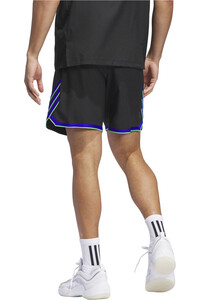 adidas pantalón baloncesto CRAZYLITE SHORT vista trasera