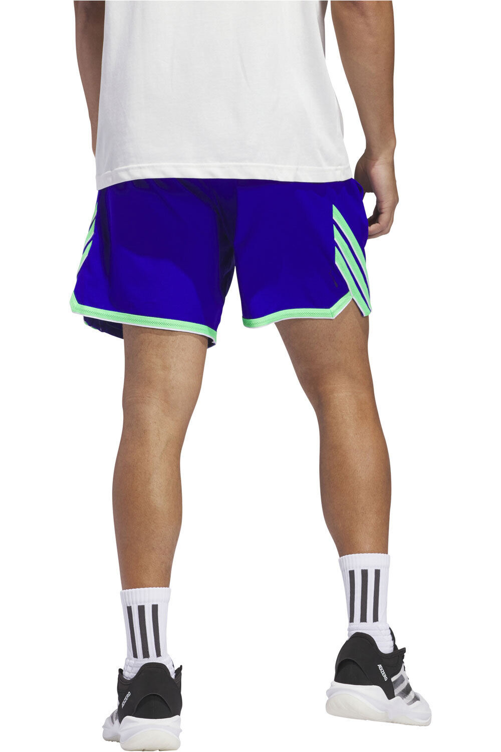 adidas pantalón baloncesto CRAZYLITE SHORT vista trasera