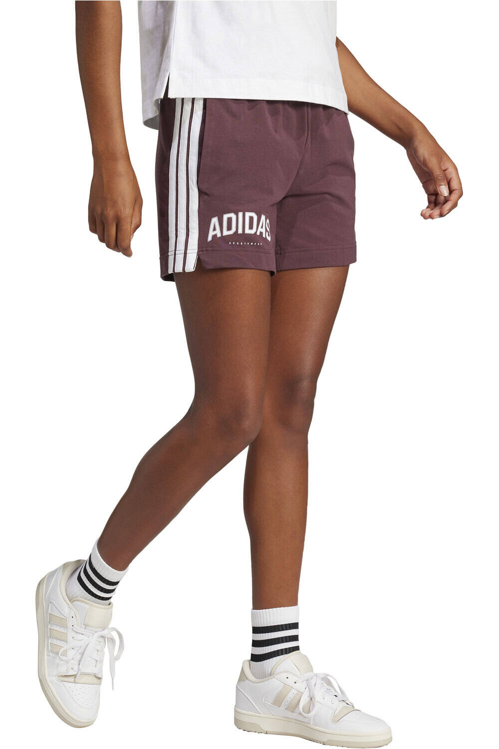 adidas pantalón corto deporte mujer W 3S SHO vista detalle