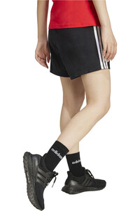 adidas pantalón corto deporte mujer W 3S SJ SHO vista trasera