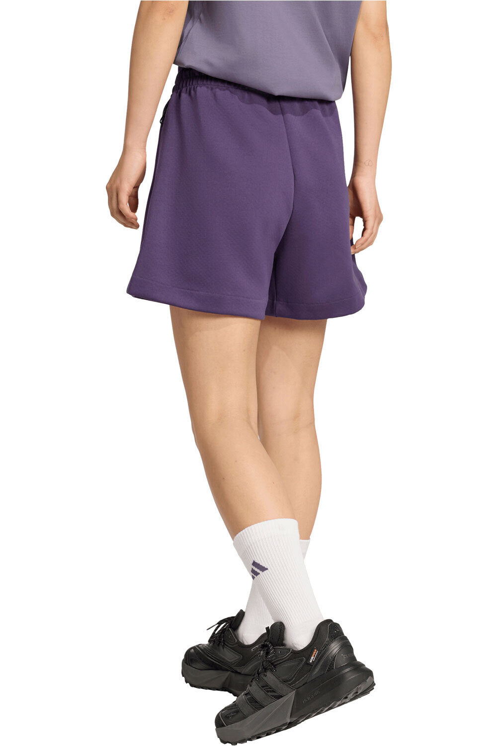 adidas pantalón corto deporte mujer Z.N.E. vista trasera