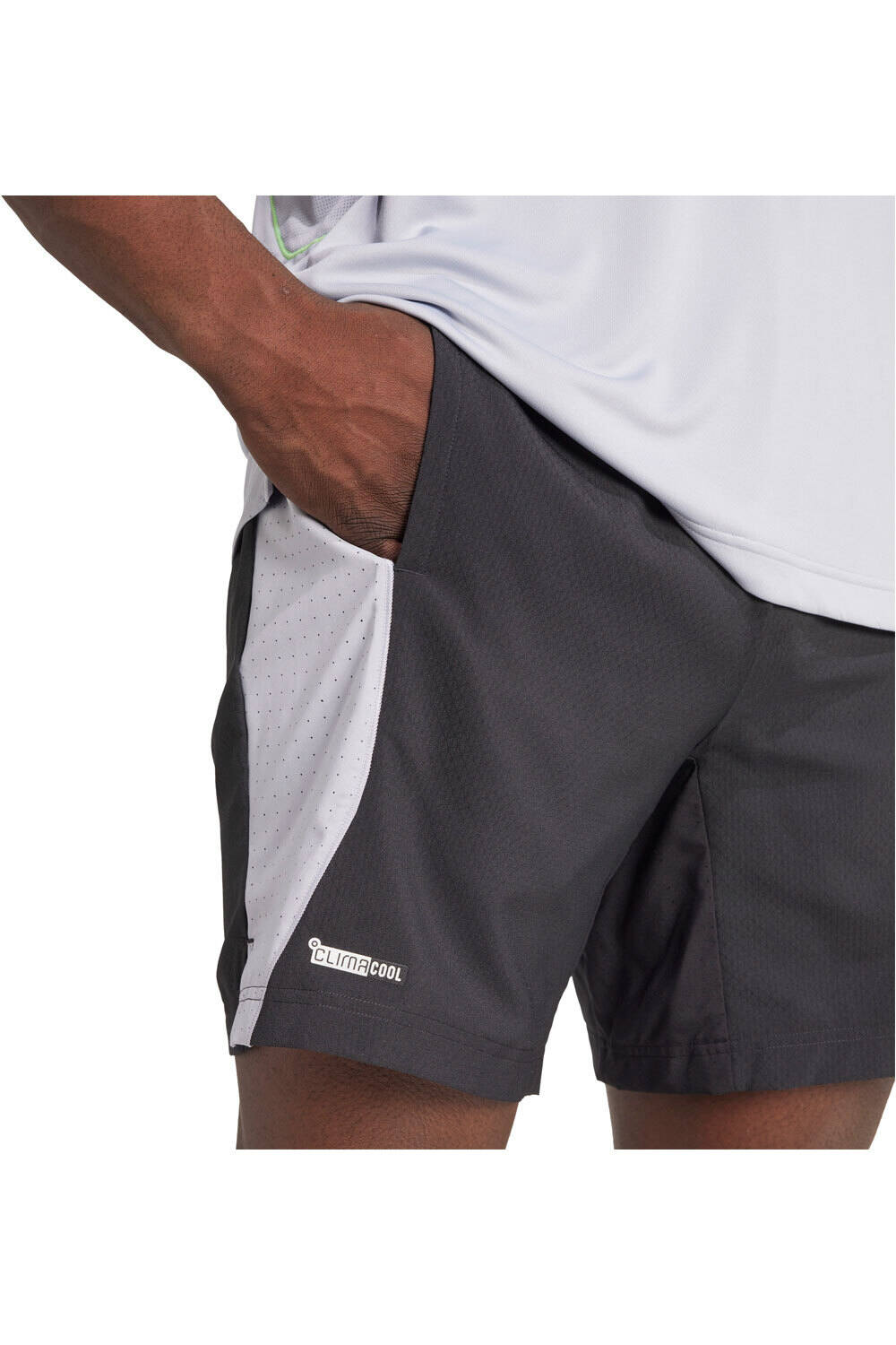 adidas pantalón corto fitness hombre CLIMACOOL SHORTS vista detalle