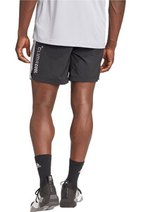 adidas pantalón corto fitness hombre CLIMACOOL SHORTS vista trasera