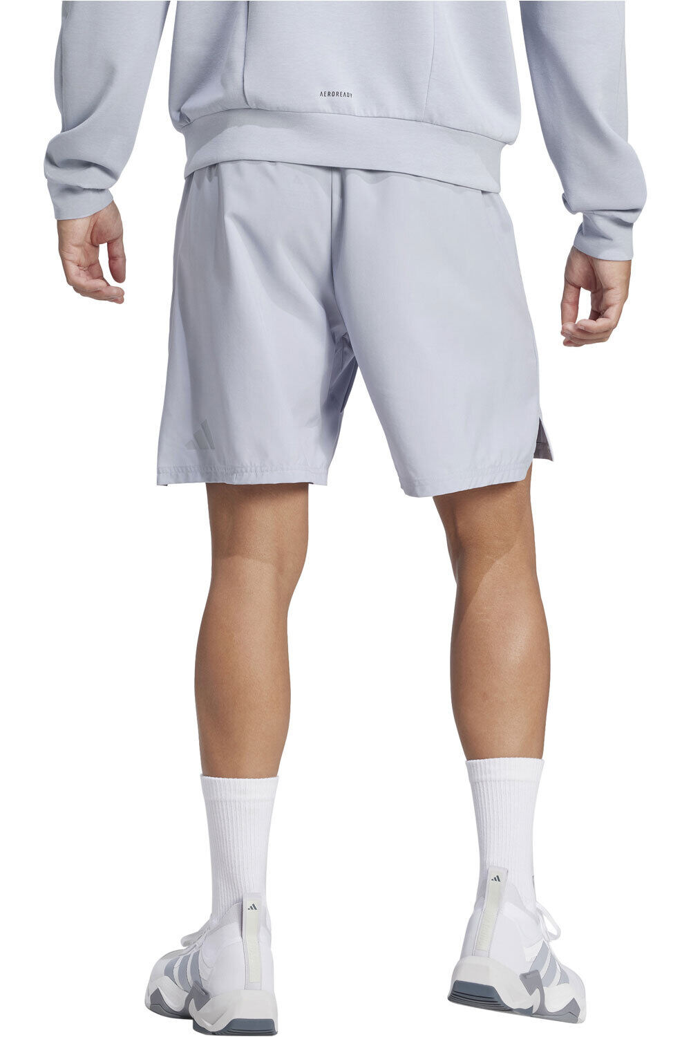 adidas pantalón corto fitness hombre D4T 3S SHORT vista trasera