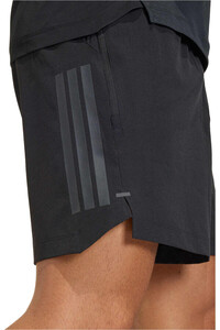adidas pantalón corto fitness hombre D4T POWER 3 BANDAS 03