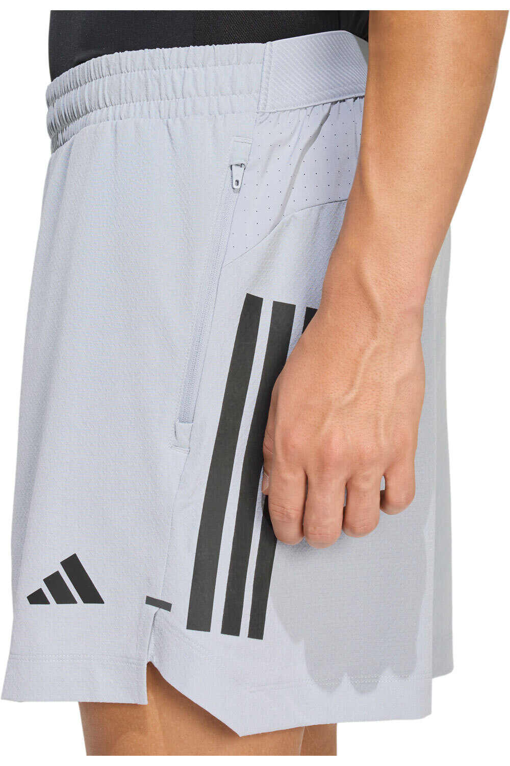 adidas pantalón corto fitness hombre D4T POWER 3 STRIPES 03