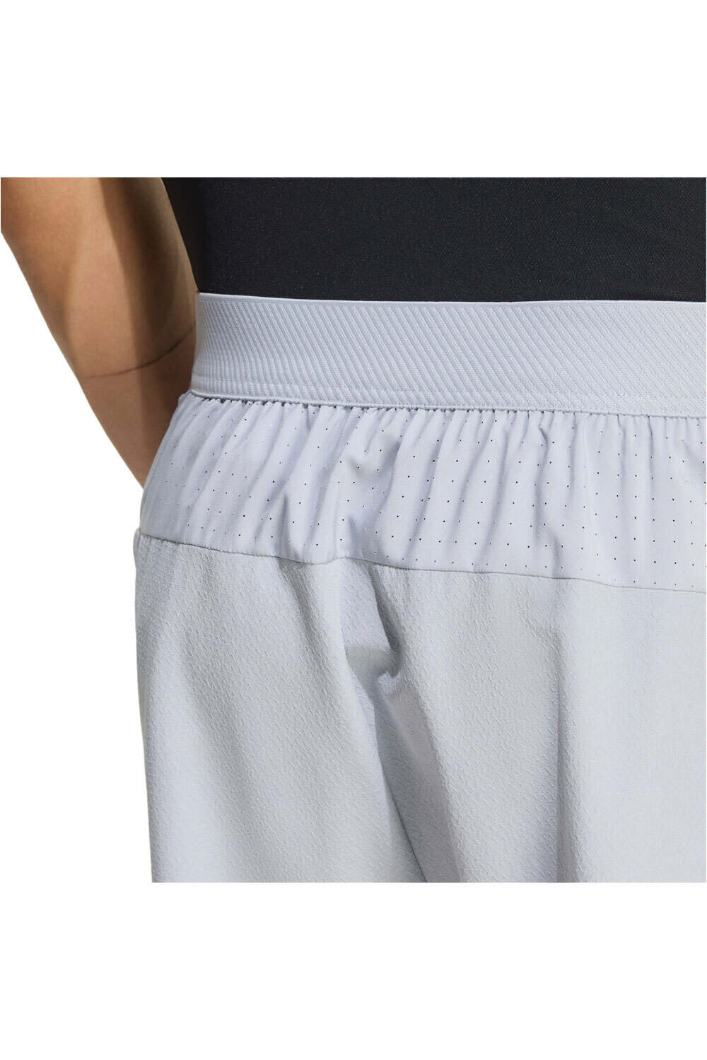adidas pantalón corto fitness hombre D4T POWER 3 STRIPES vista detalle