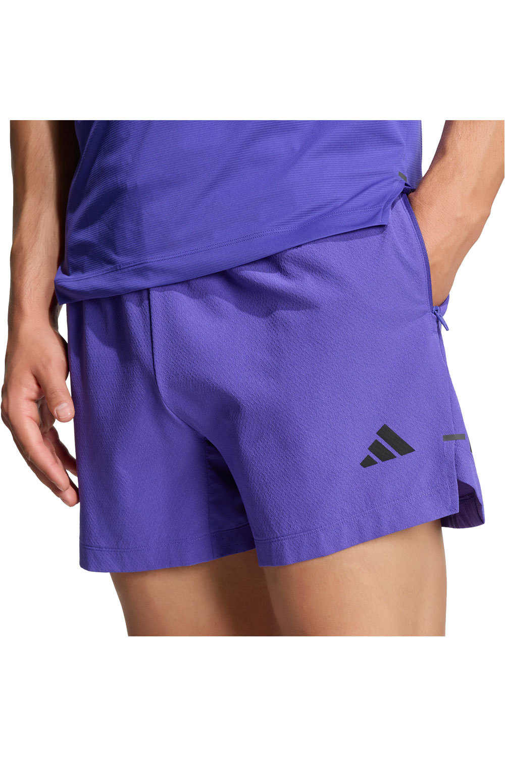 adidas pantalón corto fitness hombre D4T PrimeLft SH 5 vista detalle