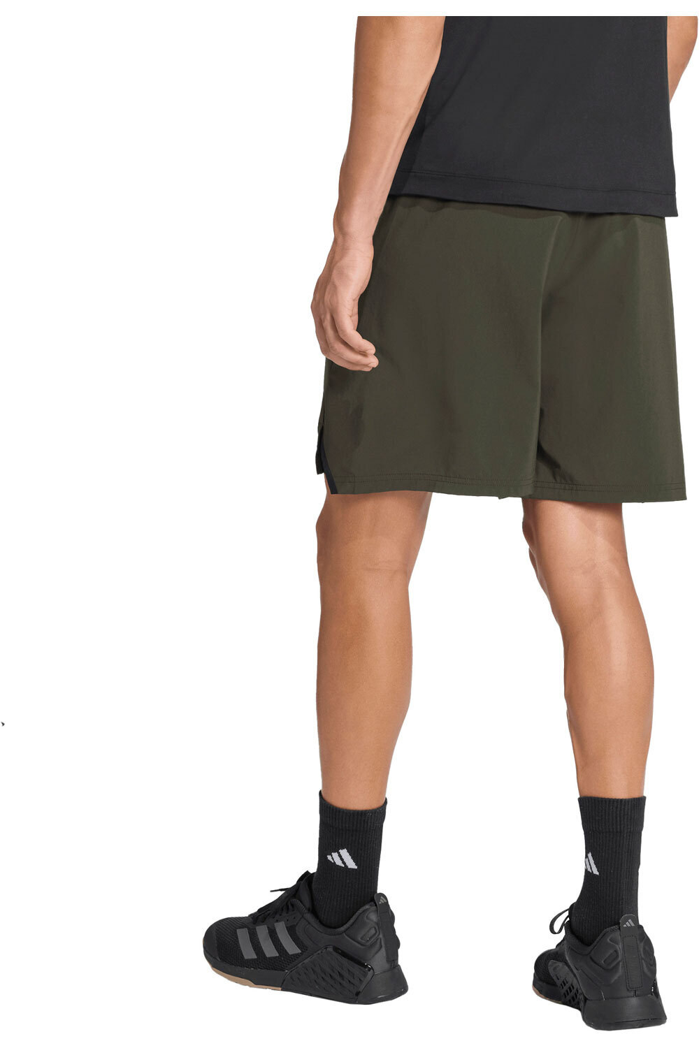 adidas pantalón corto fitness hombre D4T vista trasera
