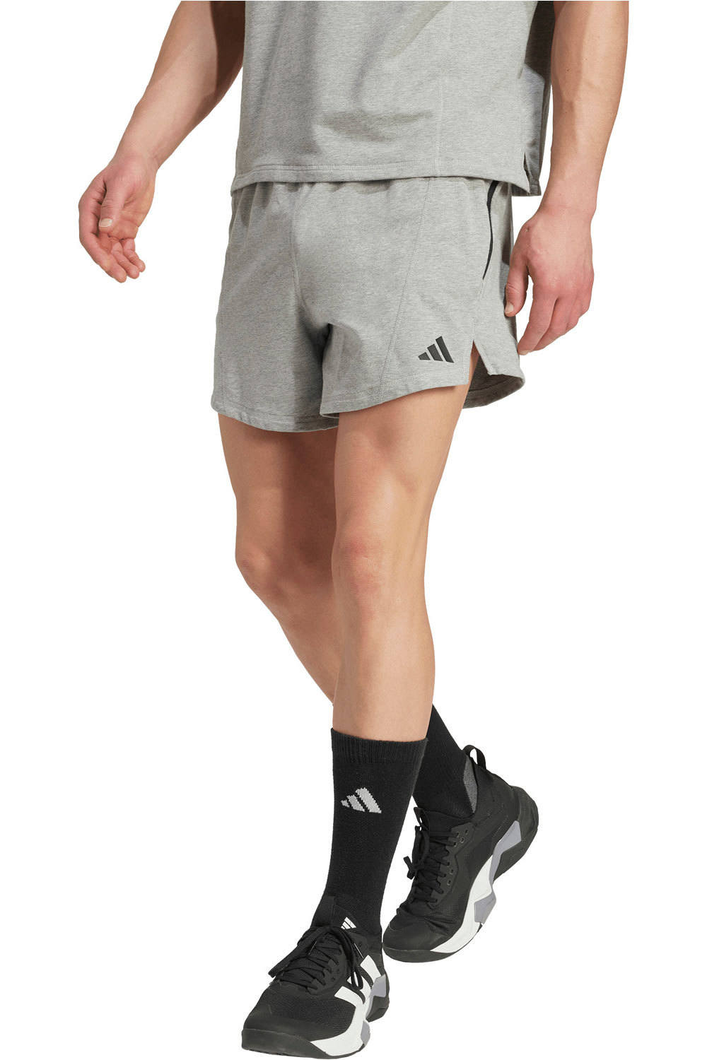 adidas pantalón corto fitness hombre D4T X SHORTS 5 vista frontal