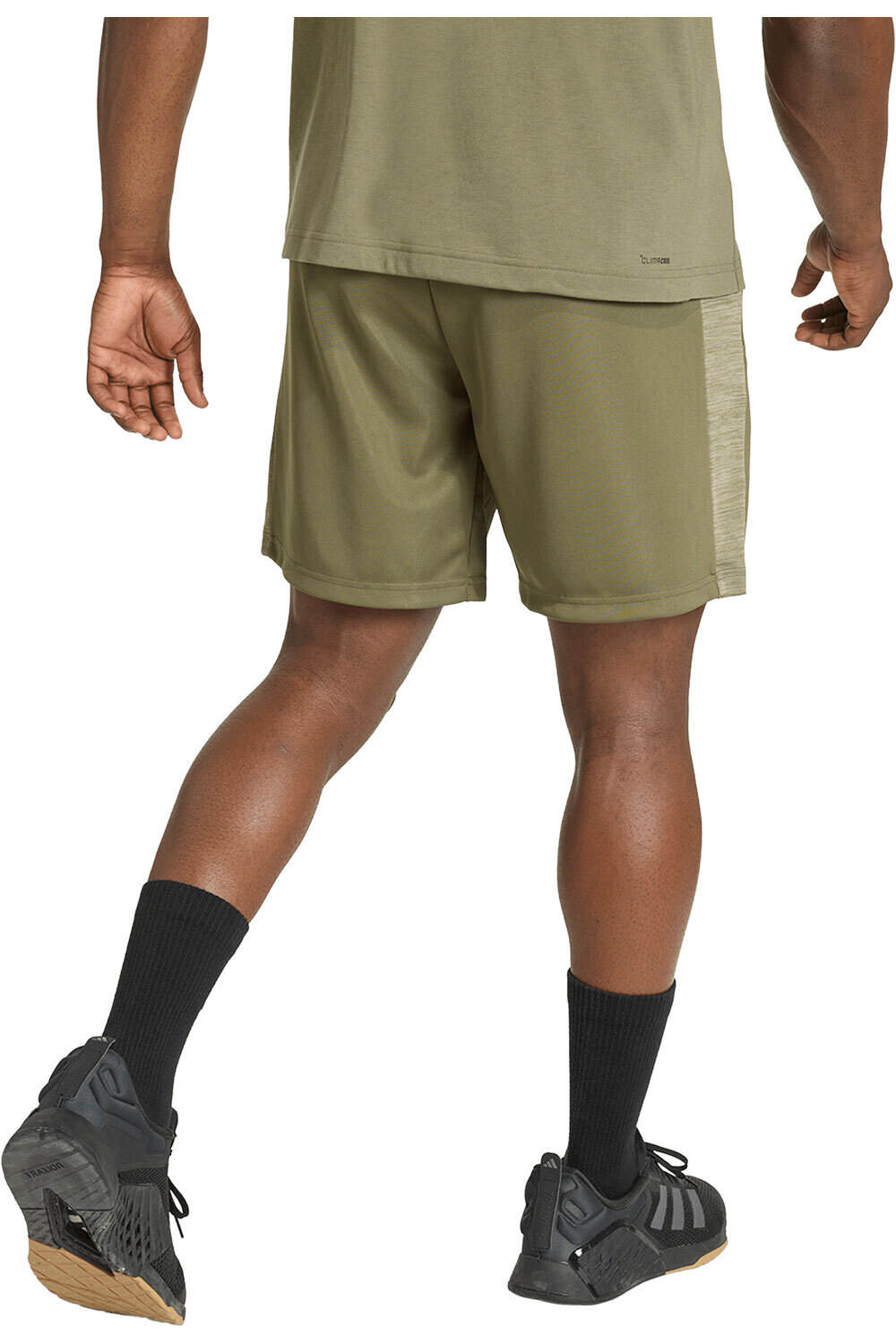 adidas pantalón corto fitness hombre ESSENTIALS ALL-SET vista trasera